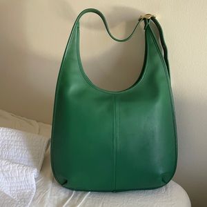 Coach Ergo 33 green shoulder bag